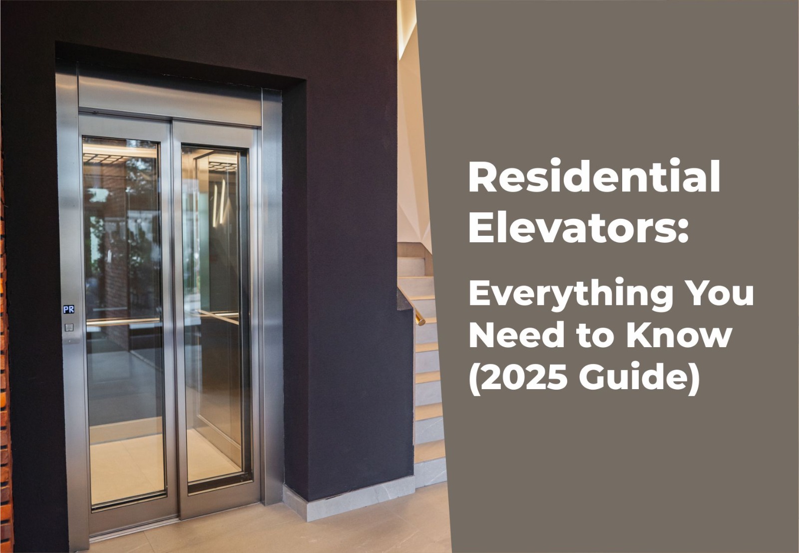 Residential Lift Elevators (2025) | Complete Guide for Indian Homes