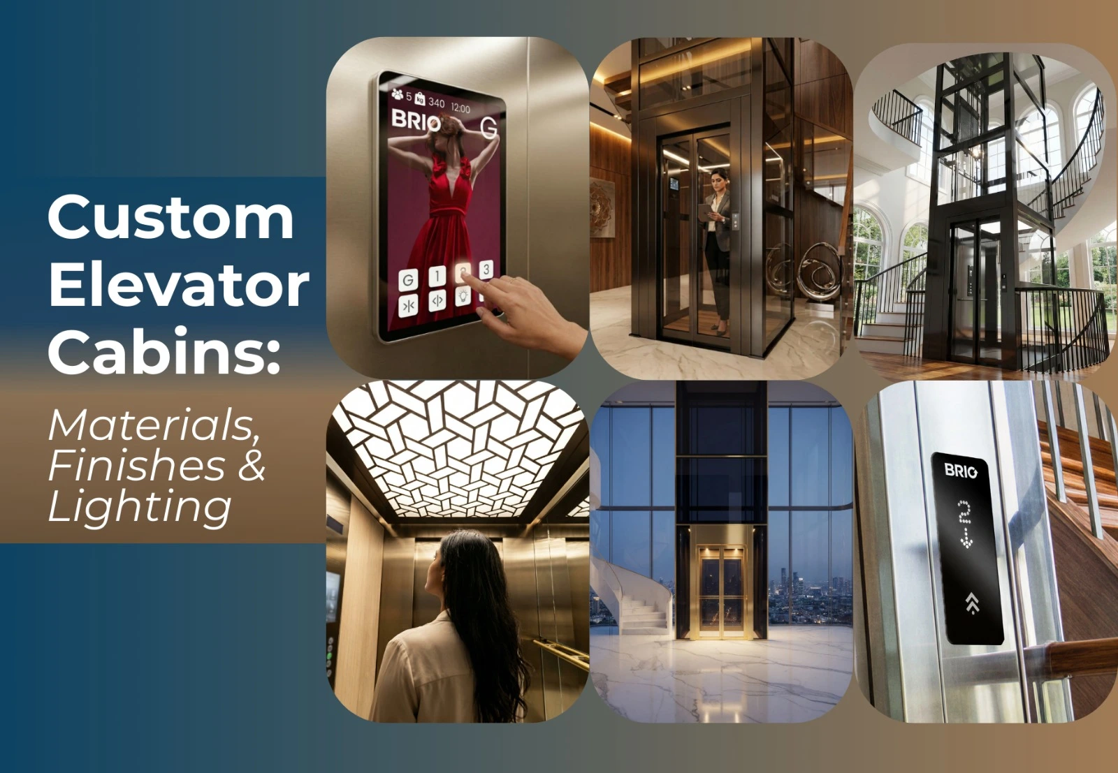 Custom Elevator Cabins: Materials, Finishes & Lighting