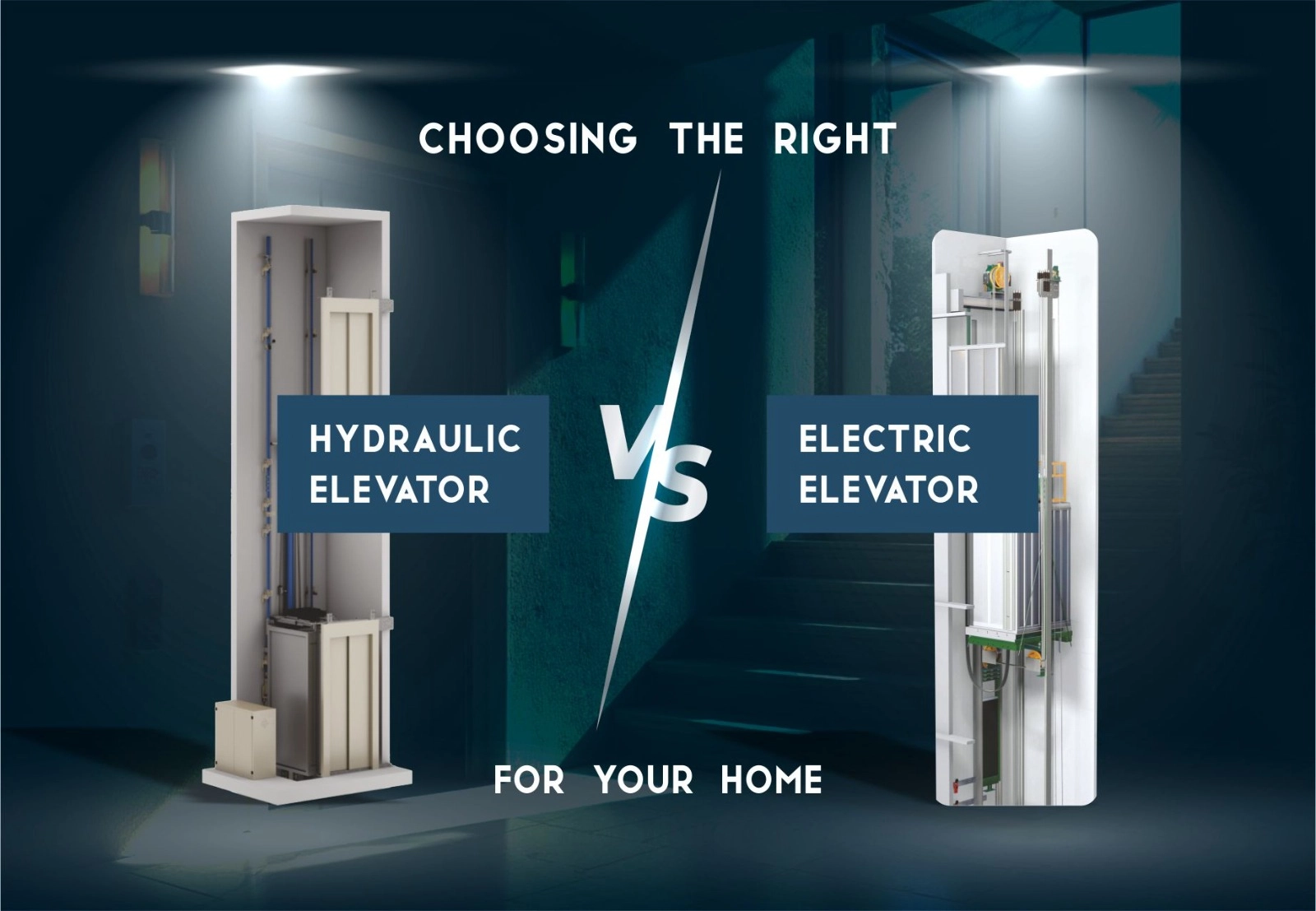 Hydraulic vs. Electric Lift for Home Best Elevator Choice