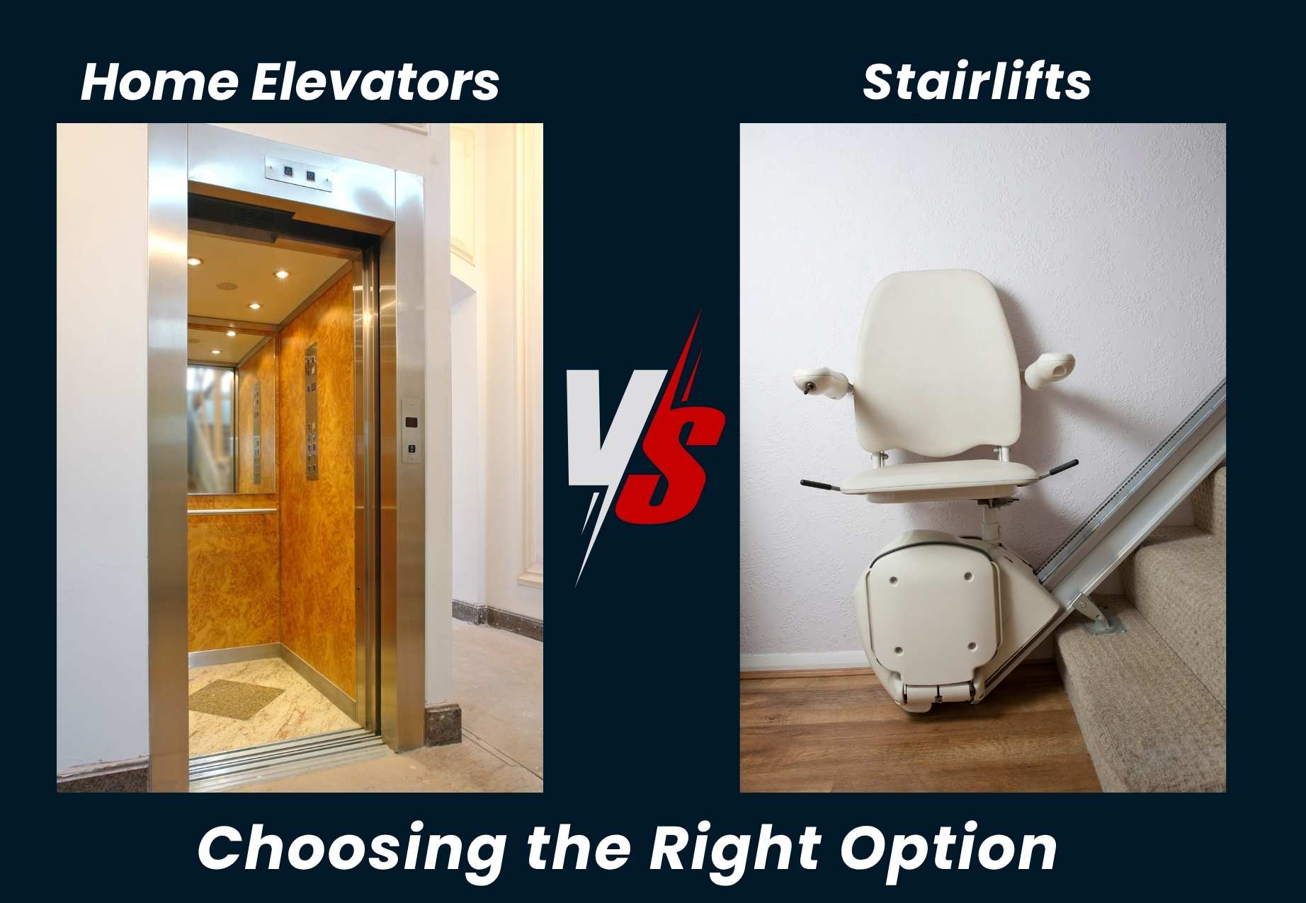 Home Elevators vs Stairlifts: Choosing the Right Option | Brio Elevators